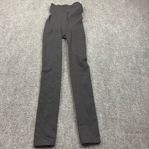 SPANX -Assets Red Hot Label Black Leggings with full coverage over stomach SMALL